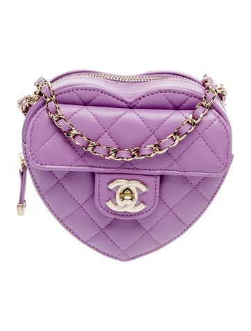 Chanel Mini Bags CC In Love Heart Bag