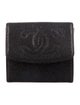 Chanel Coin Pouch Interlocking CC Logo Compact Wallet