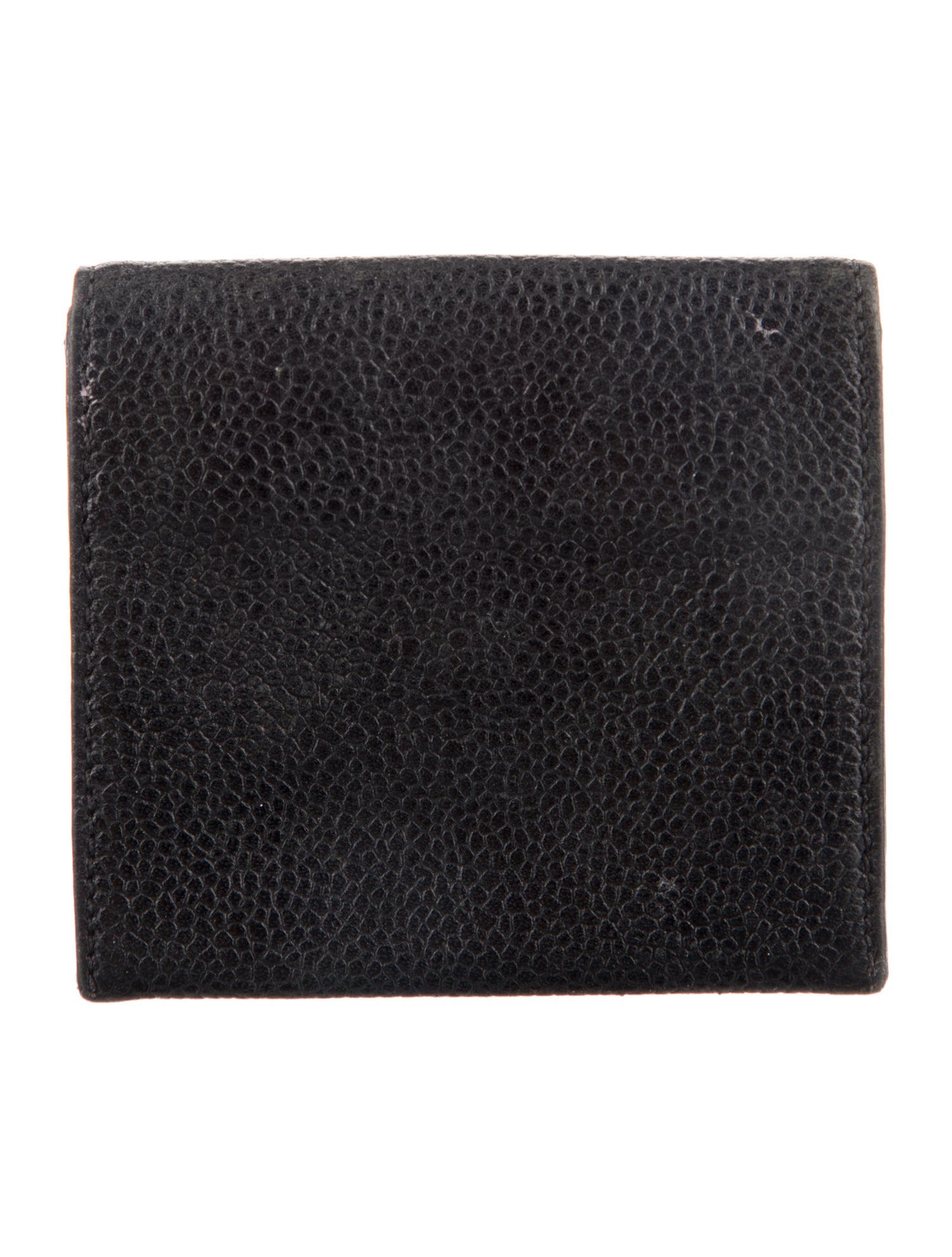 Chanel Coin Pouch Interlocking CC Logo Compact Wallet