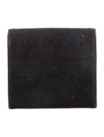 Chanel Coin Pouch Interlocking CC Logo Compact Wallet