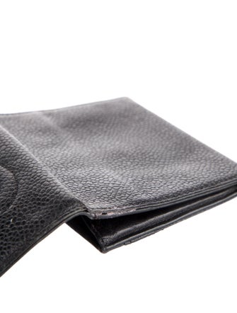 Chanel Coin Pouch Interlocking CC Logo Compact Wallet