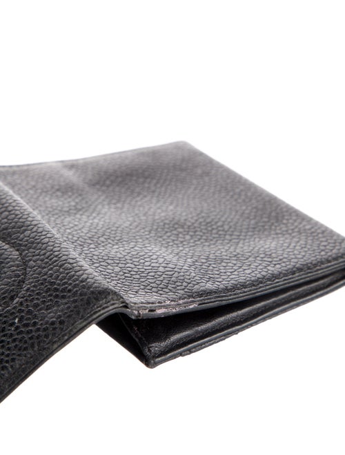 Chanel Coin Pouch Interlocking CC Logo Compact Wallet