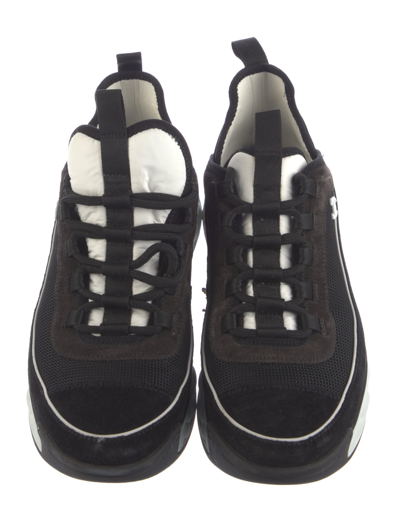 Chanel Interlocking CC Logo Sneakers