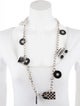 Chanel Music Motif Charm Chain Necklace