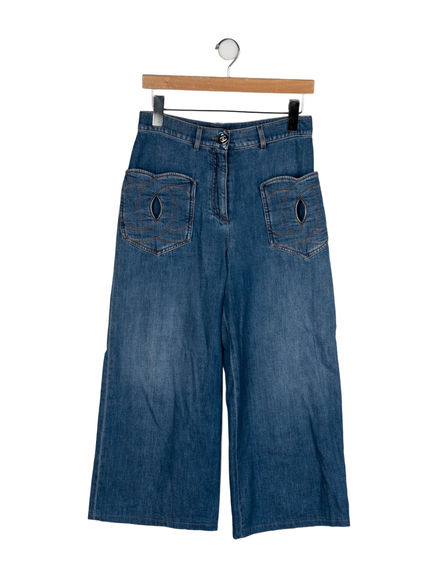 Chanel 2024 Wide Leg Jeans