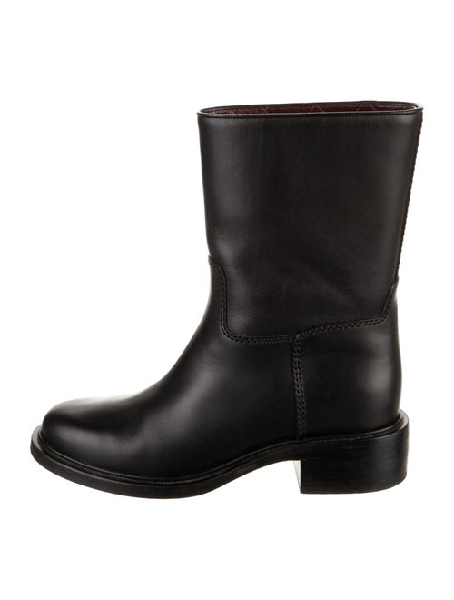 Chanel 2014 Interlocking CC Logo Boots