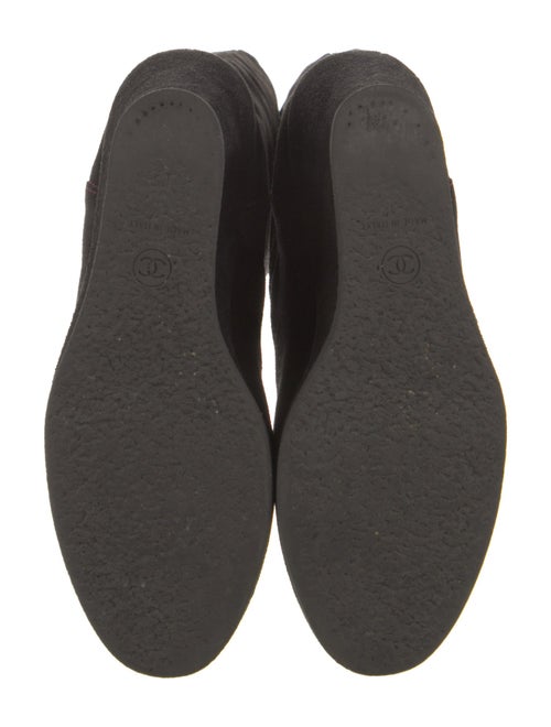 Chanel 2015 Interlocking CC Logo Boots