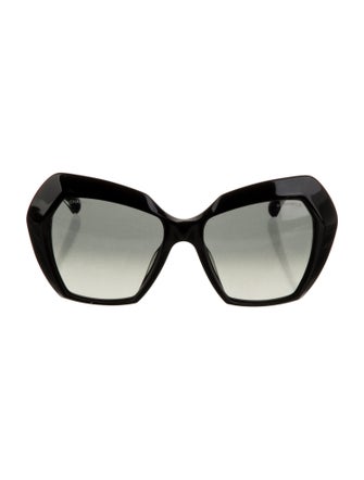 Chanel Oversize Gradient Sunglasses