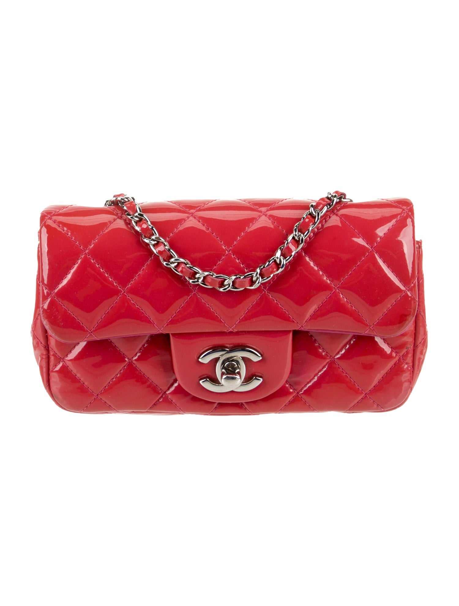 Chanel Classic Patent Extra Mini Flap Bag