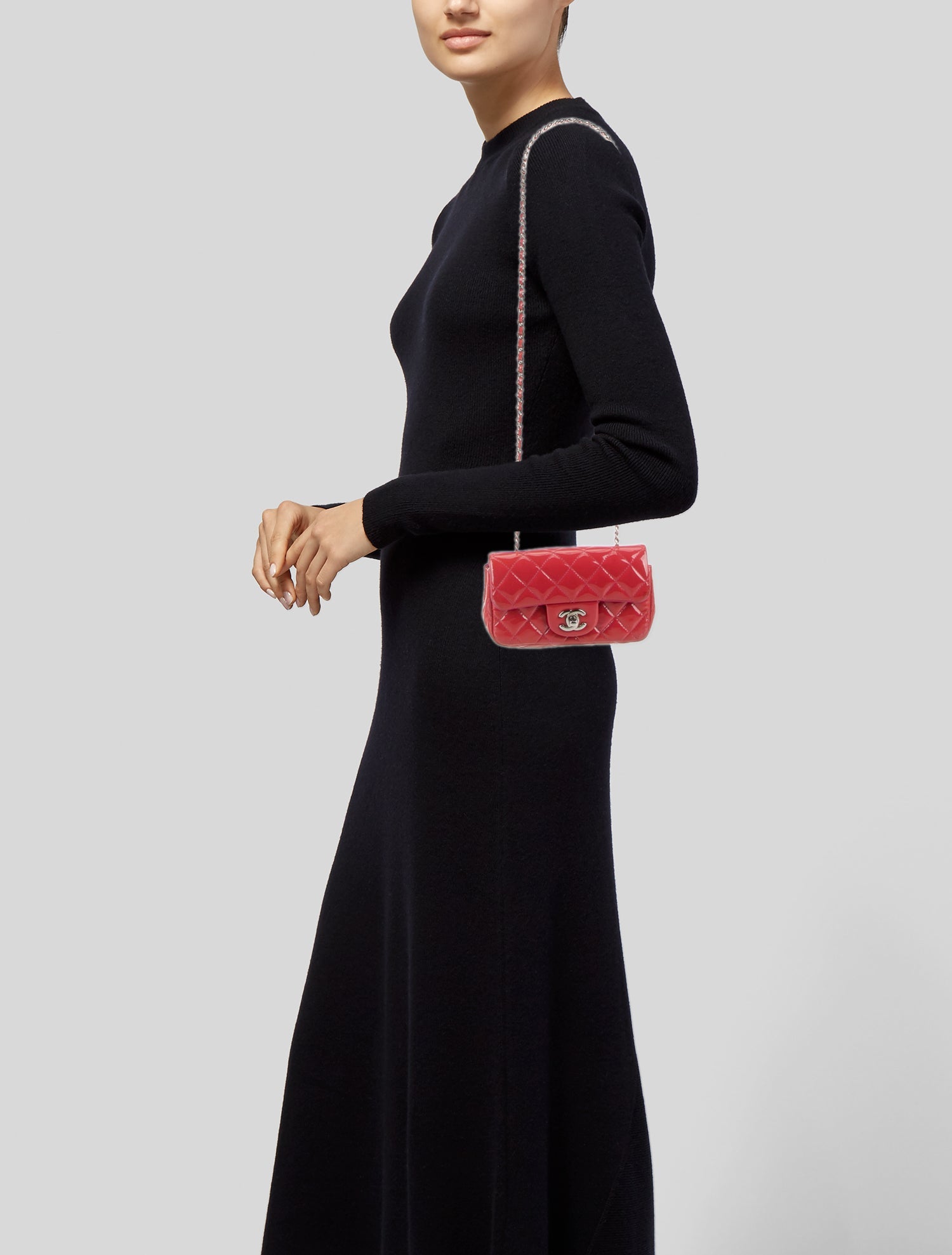 Chanel Classic Patent Extra Mini Flap Bag