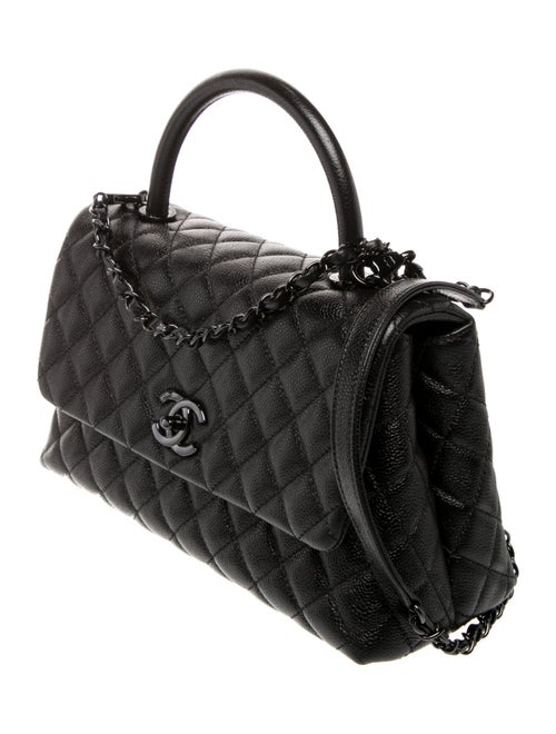 Chanel Small So Black Coco Handle Bag