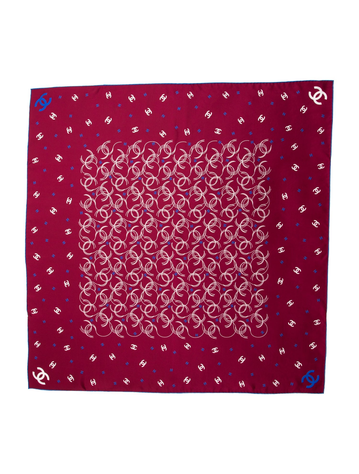 Chanel Printed Scarf