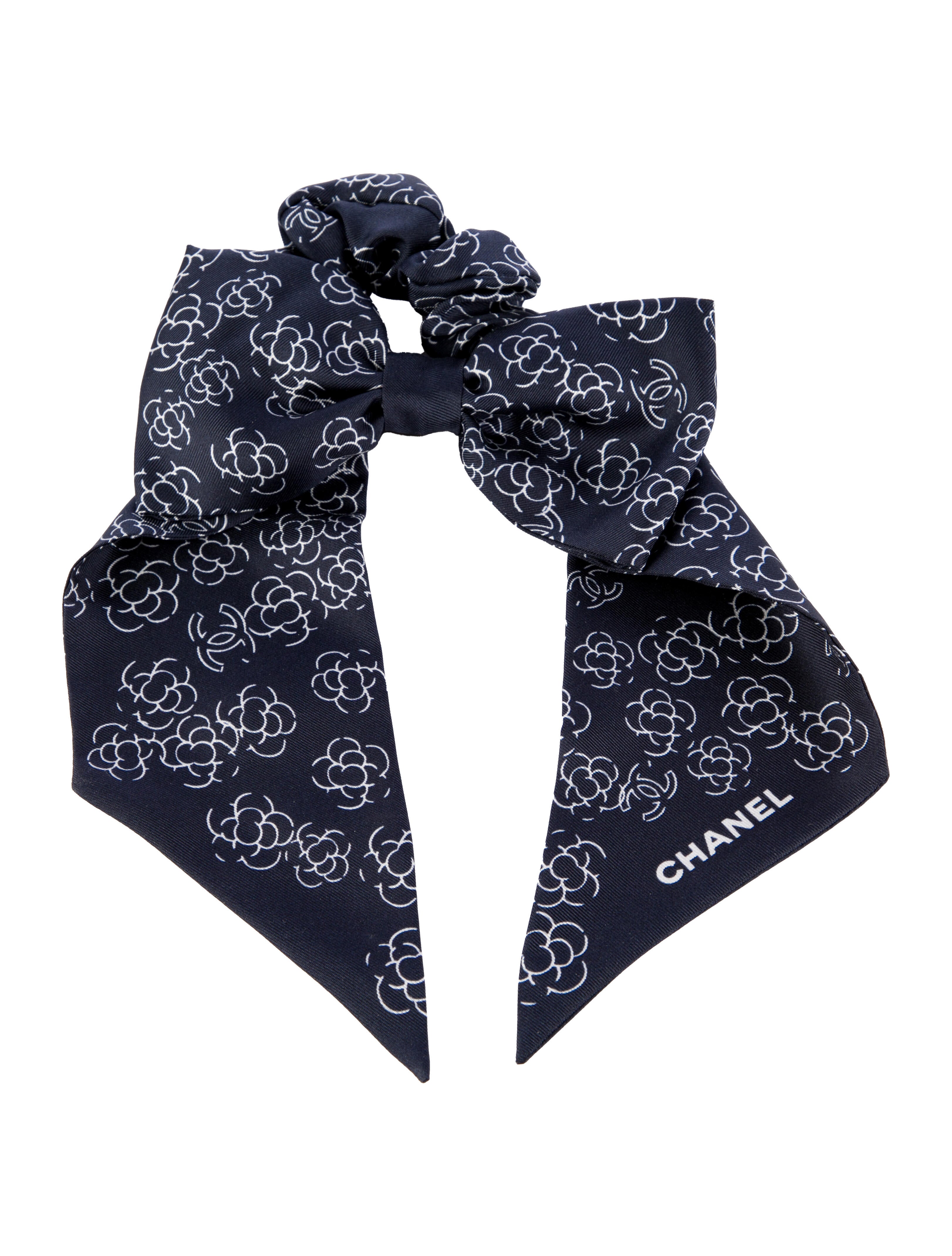 Chanel Silk Scrunchie