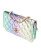 Chanel Iridescent Rainbow Wallet On Chain