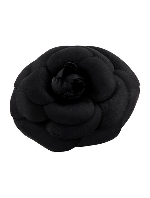 Chanel Fabric Large Camellia Brooch