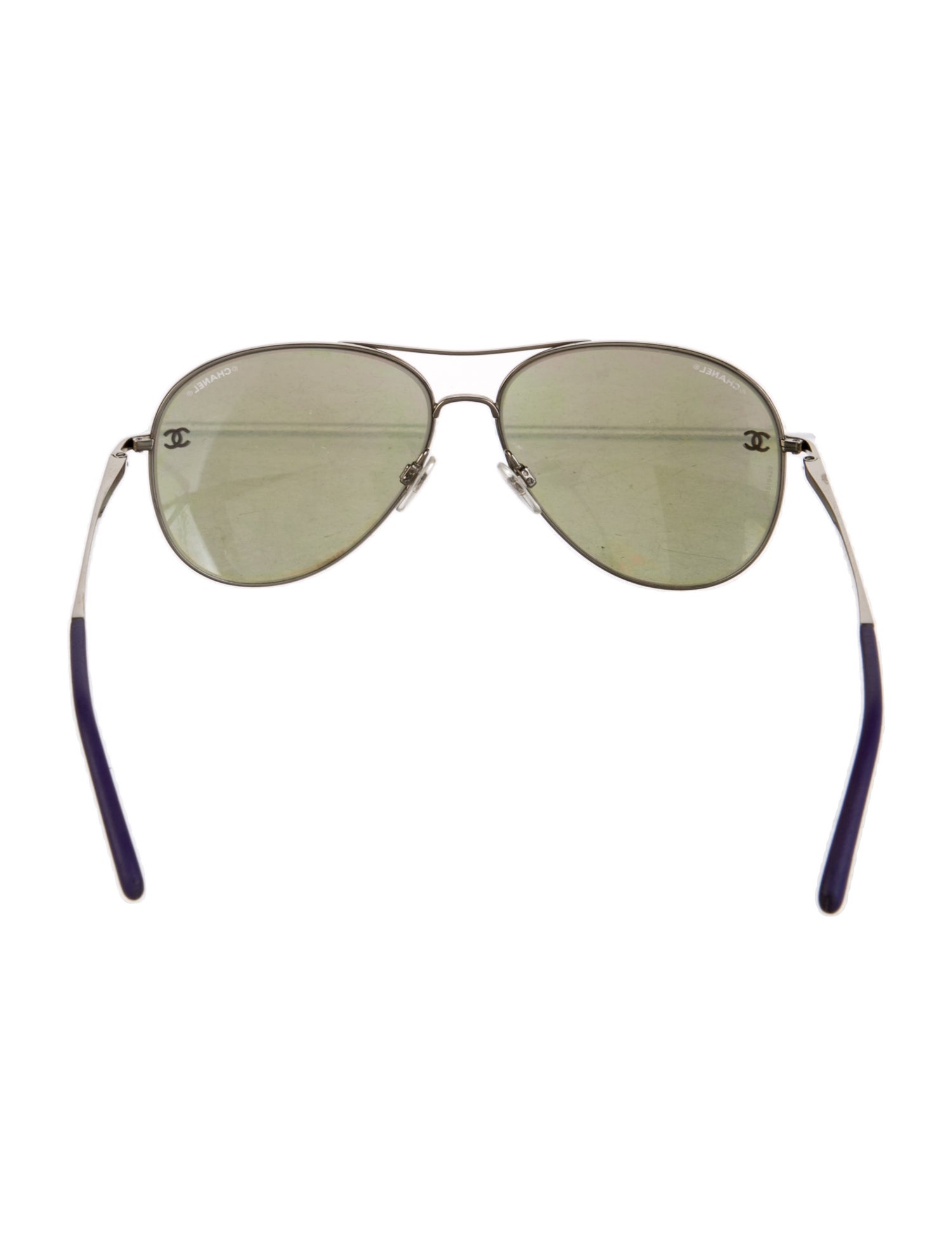 Chanel Interlocking CC Logo Aviator Sunglasses