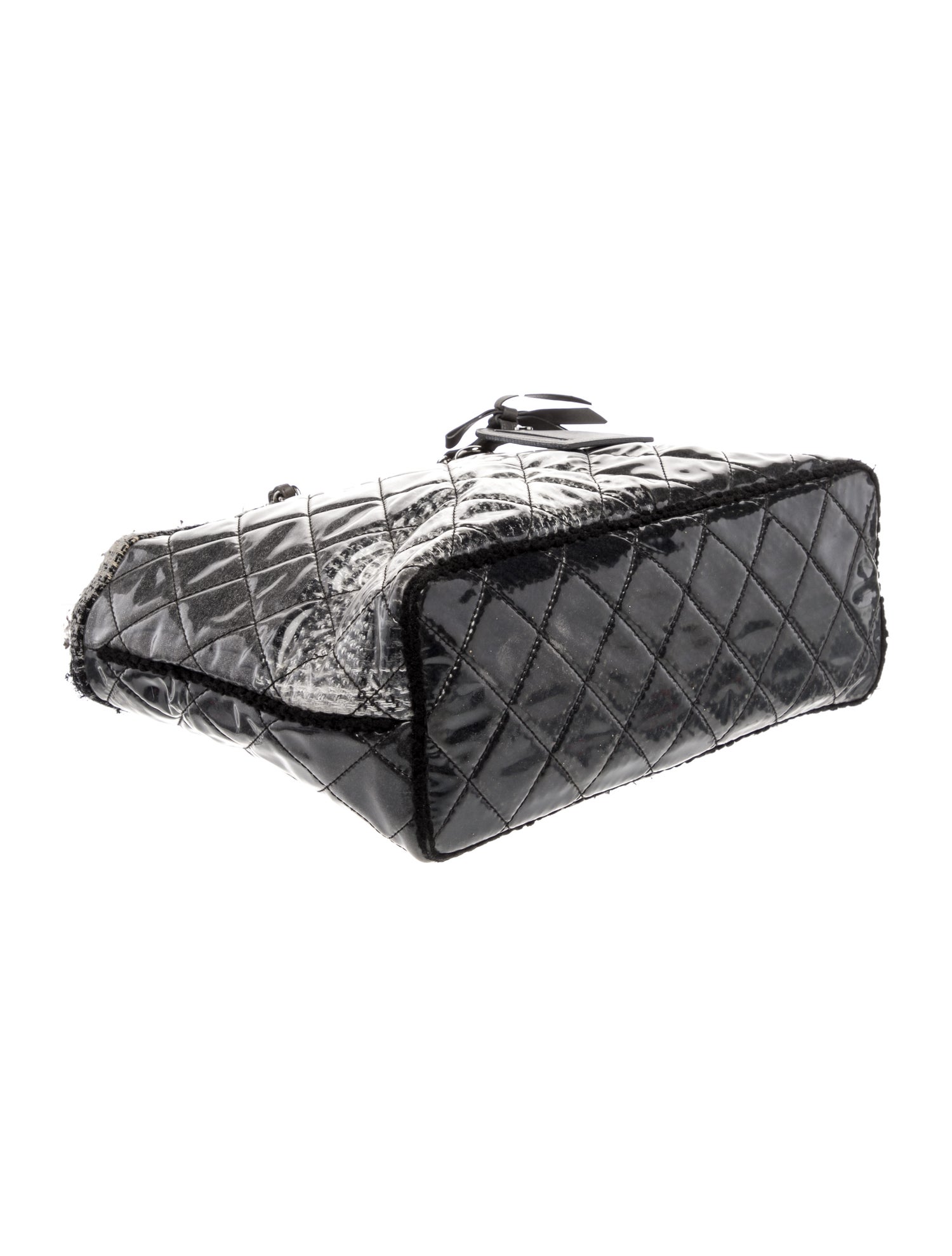 Chanel Funny Tweed Patchwork Tote