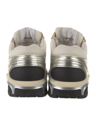 Chanel Interlocking CC Logo Mesh Accents Sneakers