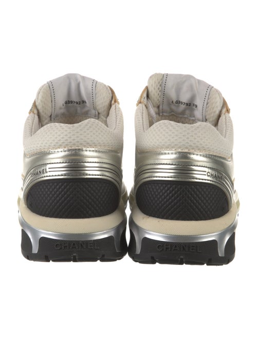 Chanel Interlocking CC Logo Mesh Accents Sneakers