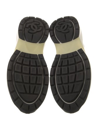 Chanel Interlocking CC Logo Mesh Accents Sneakers