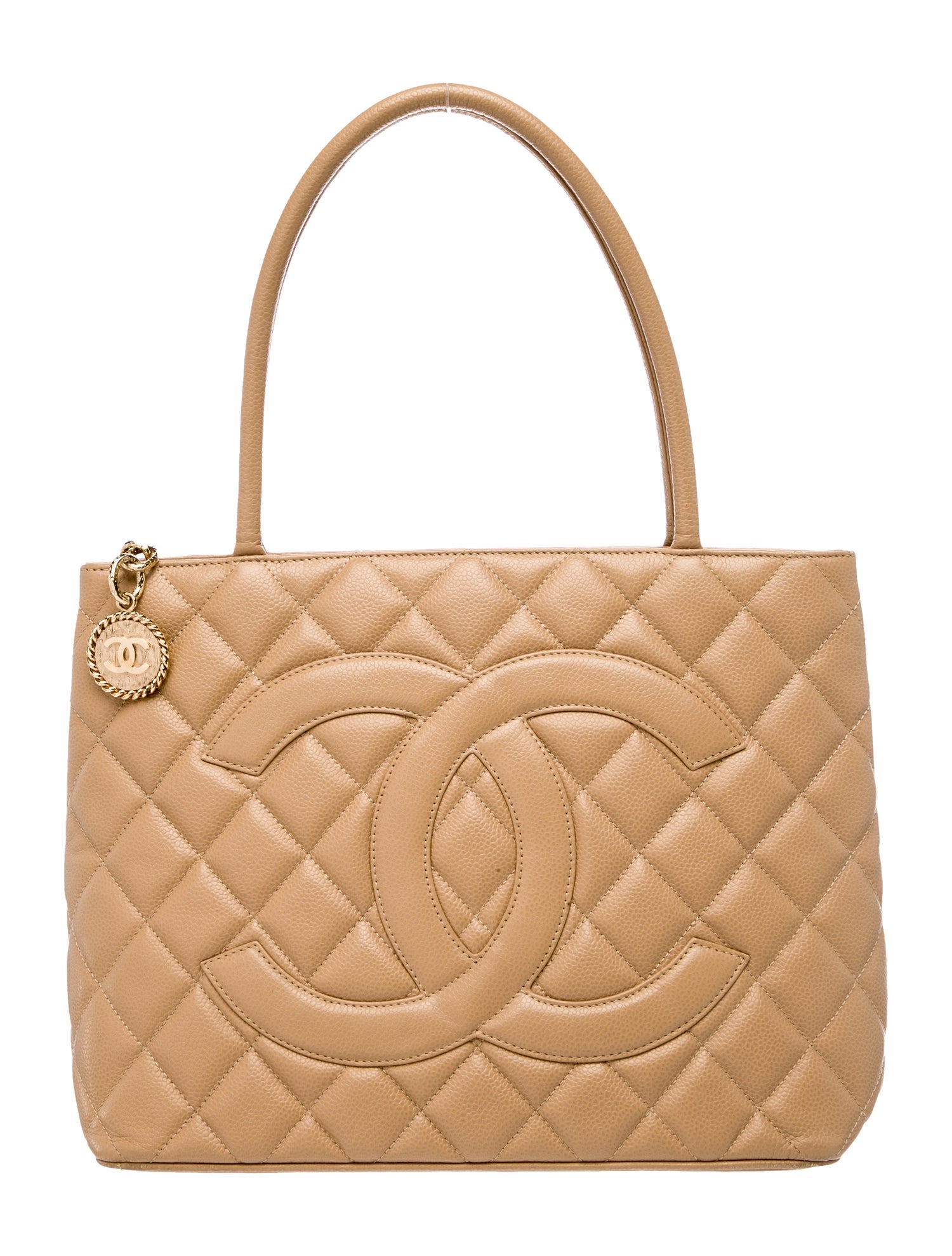 Chanel Caviar Medallion Tote