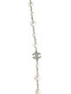 Chanel Faux Pearl & Strass Long Necklace