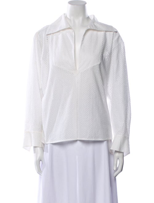 Chanel 2017 Long Sleeve Blouse