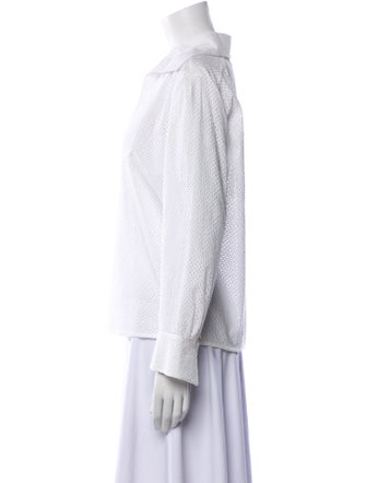 Chanel 2017 Long Sleeve Blouse