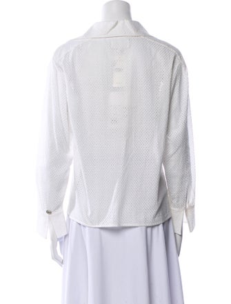 Chanel 2017 Long Sleeve Blouse