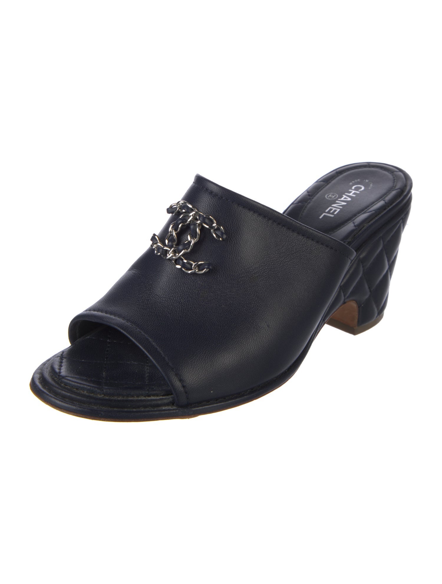 Chanel 2016 Interlocking CC Logo Slides