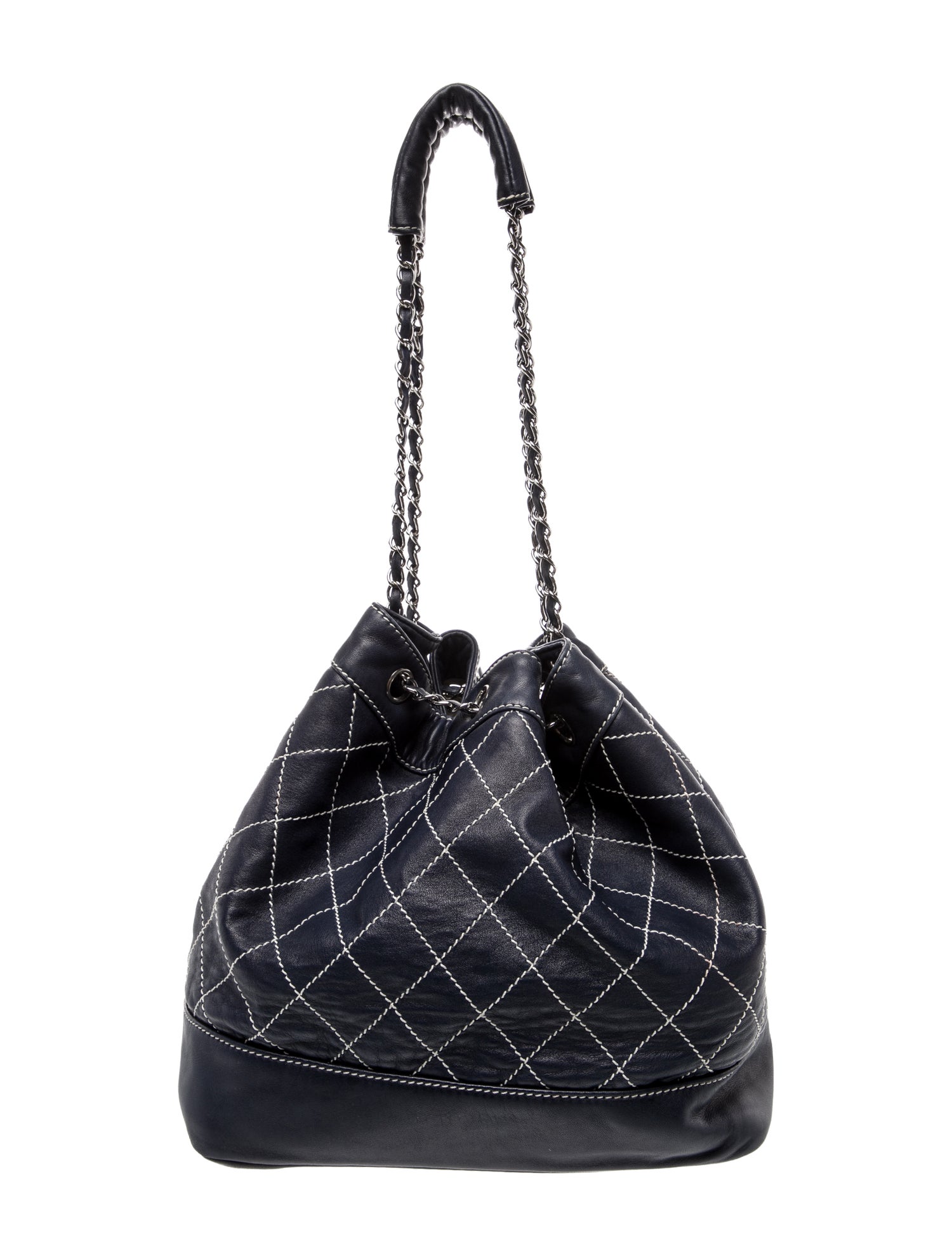Chanel Surpique Bucket Bag
