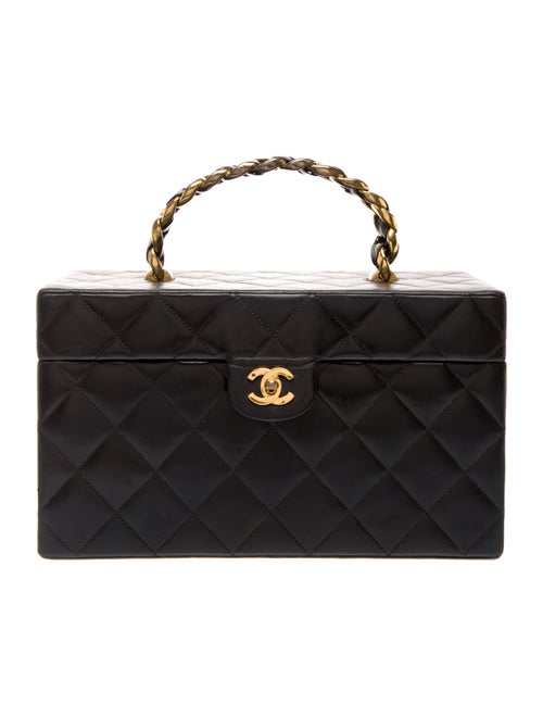 Chanel Large Quilted Vanity Case