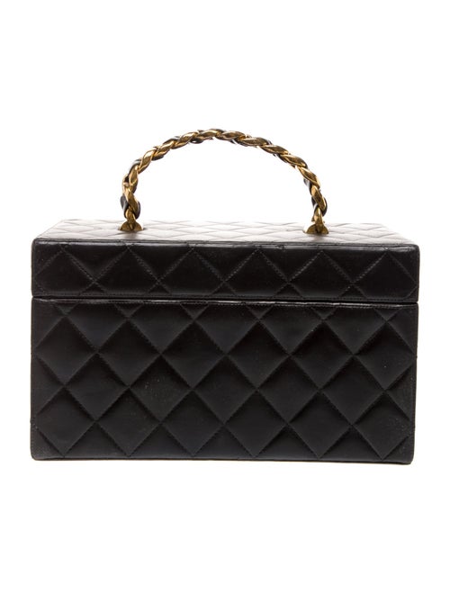 Chanel Large Quilted Vanity Case