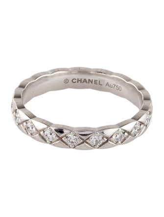 Chanel 18K Diamond Coco Crush Band