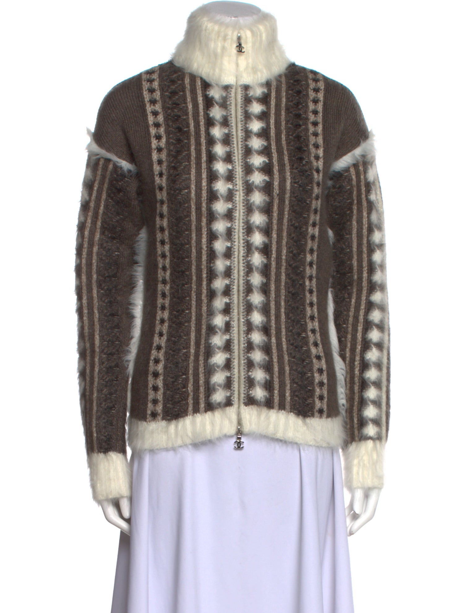 Chanel 2010 Striped Sweater