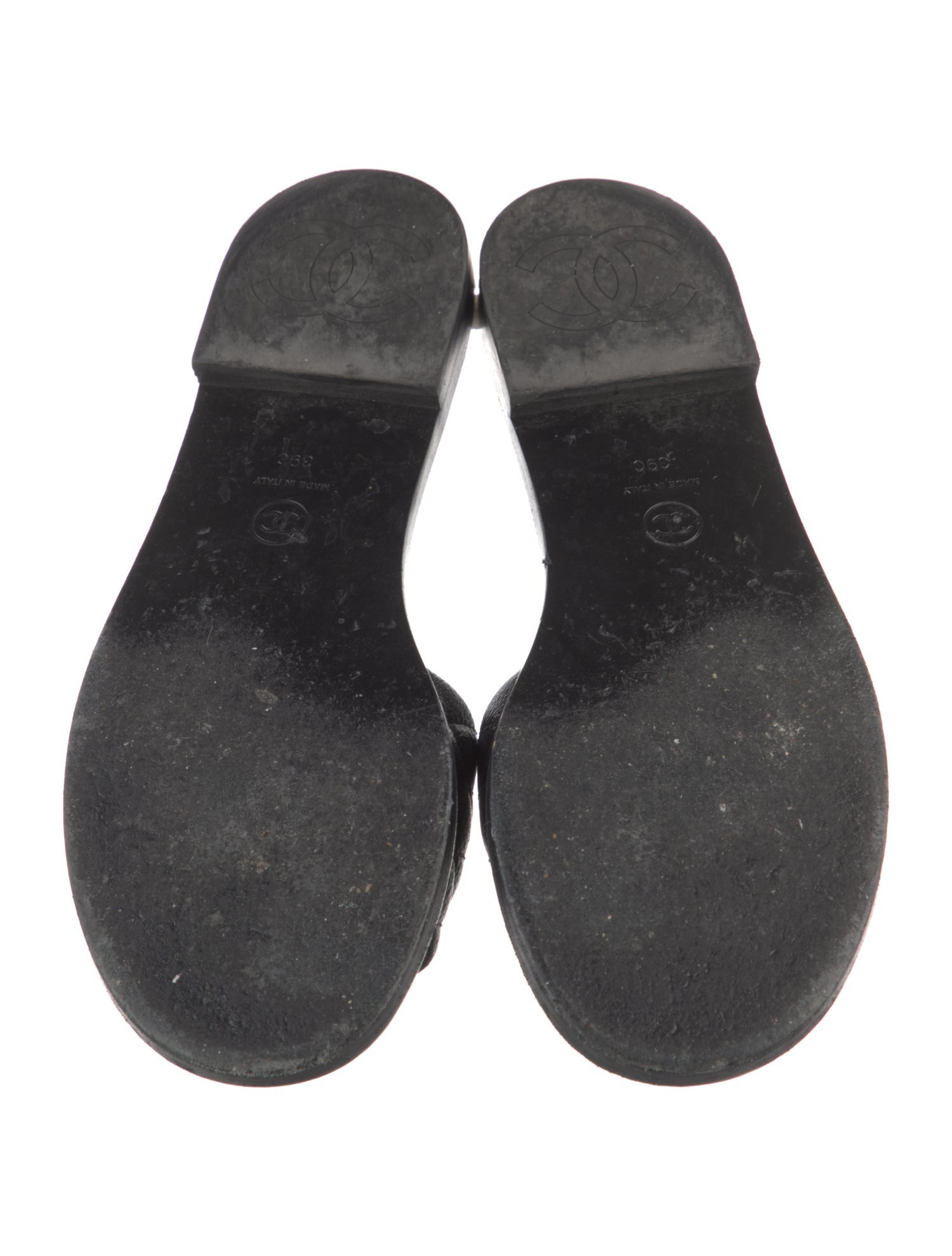 Chanel 2022 Interlocking CC Logo Slides