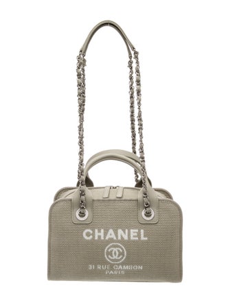 Chanel Small Deauville Bowling Bag