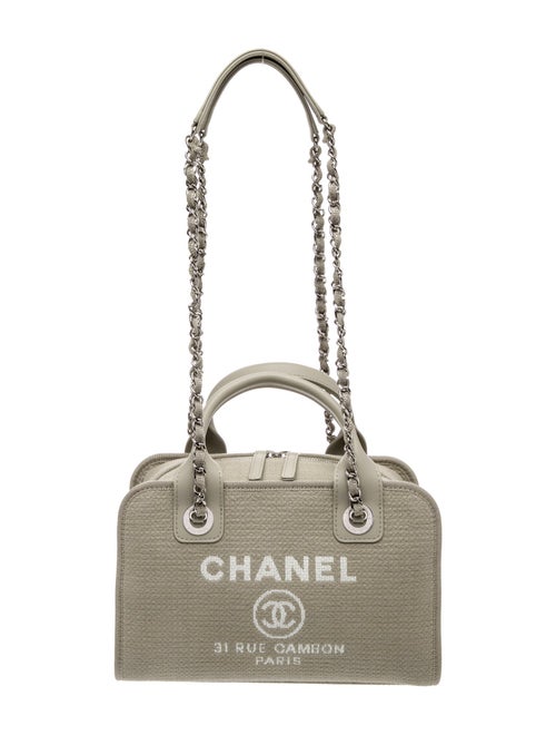 Chanel Small Deauville Bowling Bag