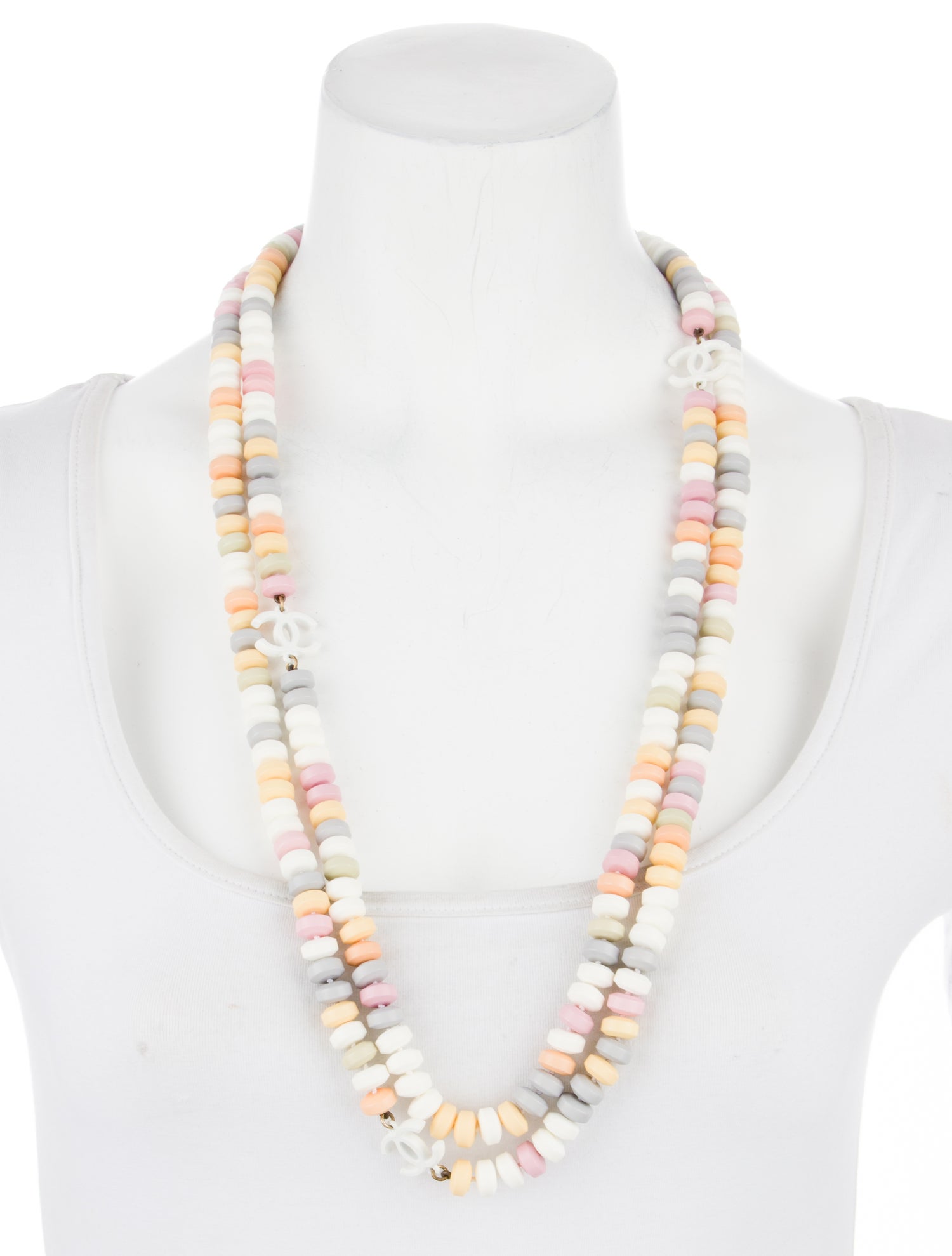 Chanel Supermarket Candy Sweetie CC Station Necklace