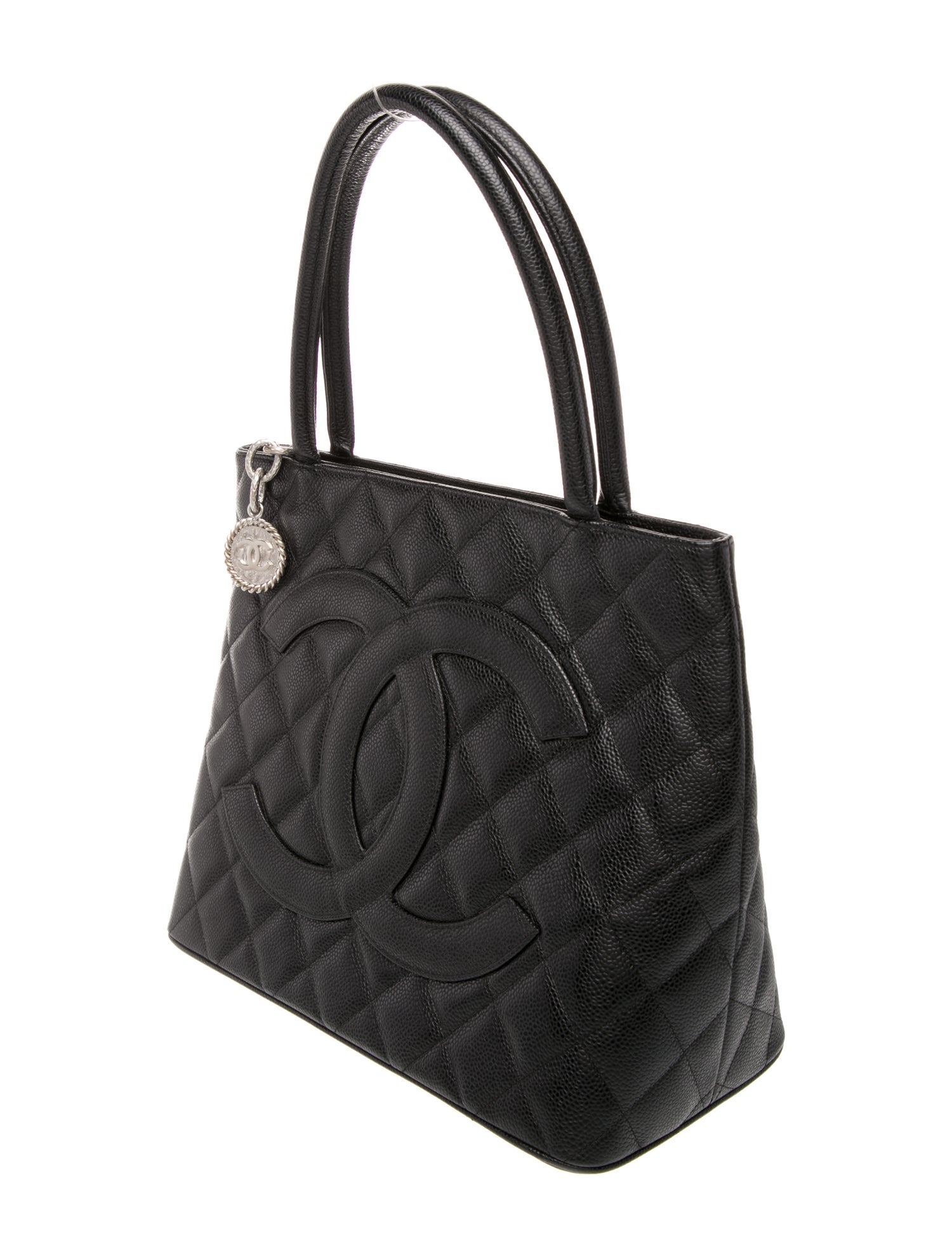 Chanel Caviar Medallion Tote