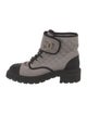 Chanel 2022 Interlocking CC Logo Combat Boots