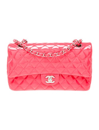 Chanel Classic Patent Medium Double Flap Bag