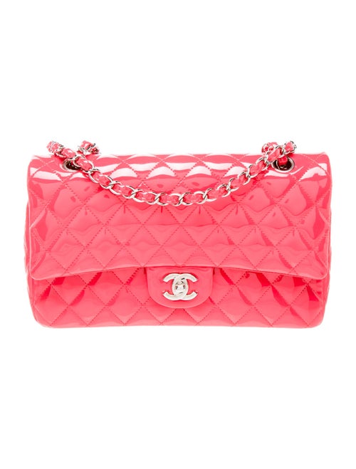 Chanel Classic Patent Medium Double Flap Bag