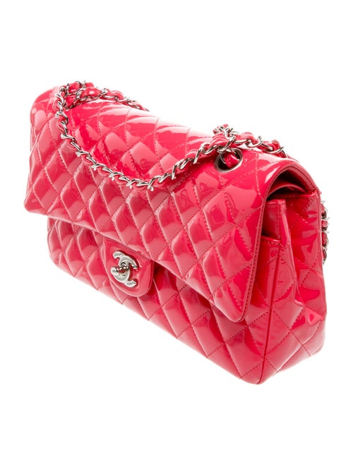 Chanel Classic Patent Medium Double Flap Bag