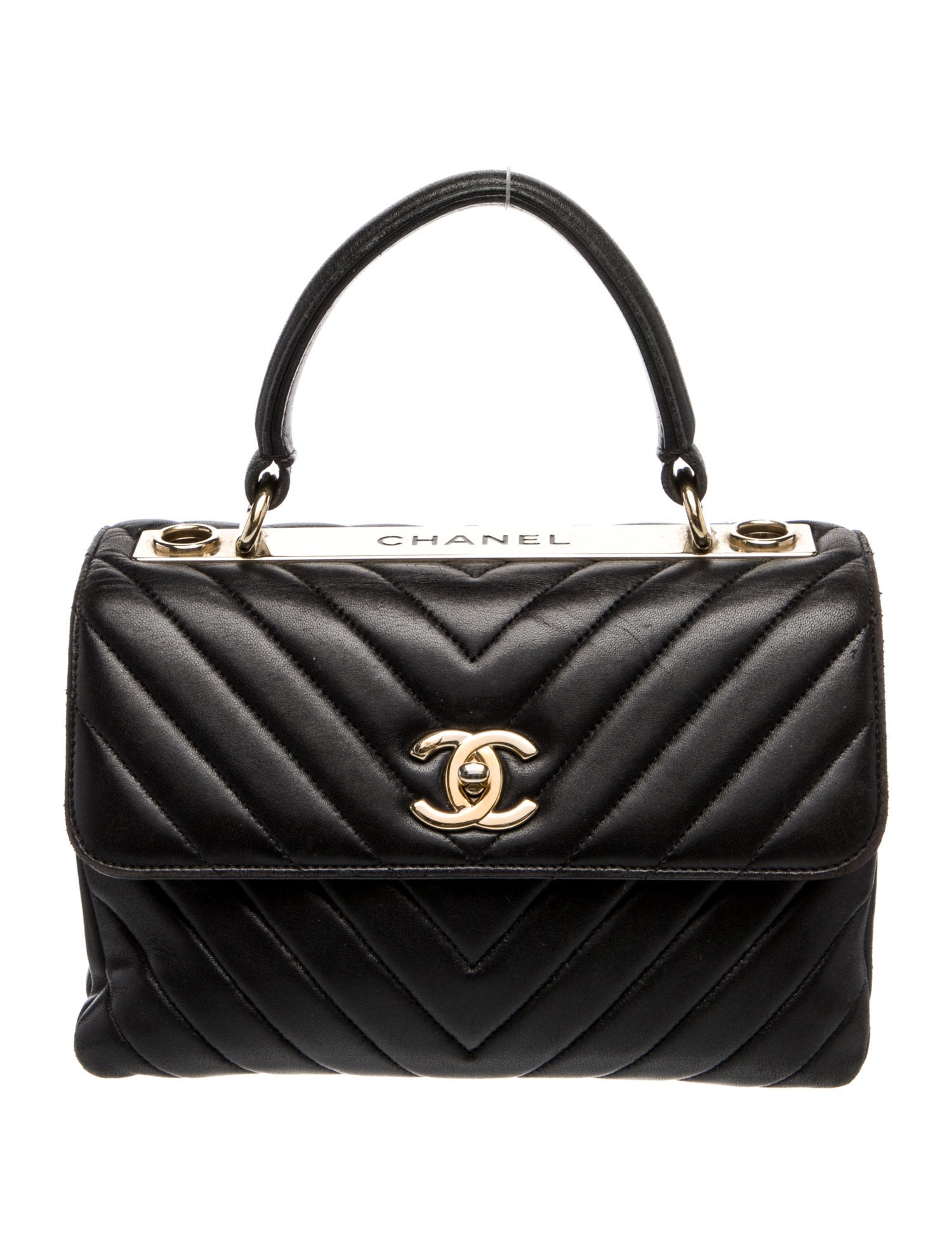 Chanel Medium Chevron Trendy CC Flap Bag