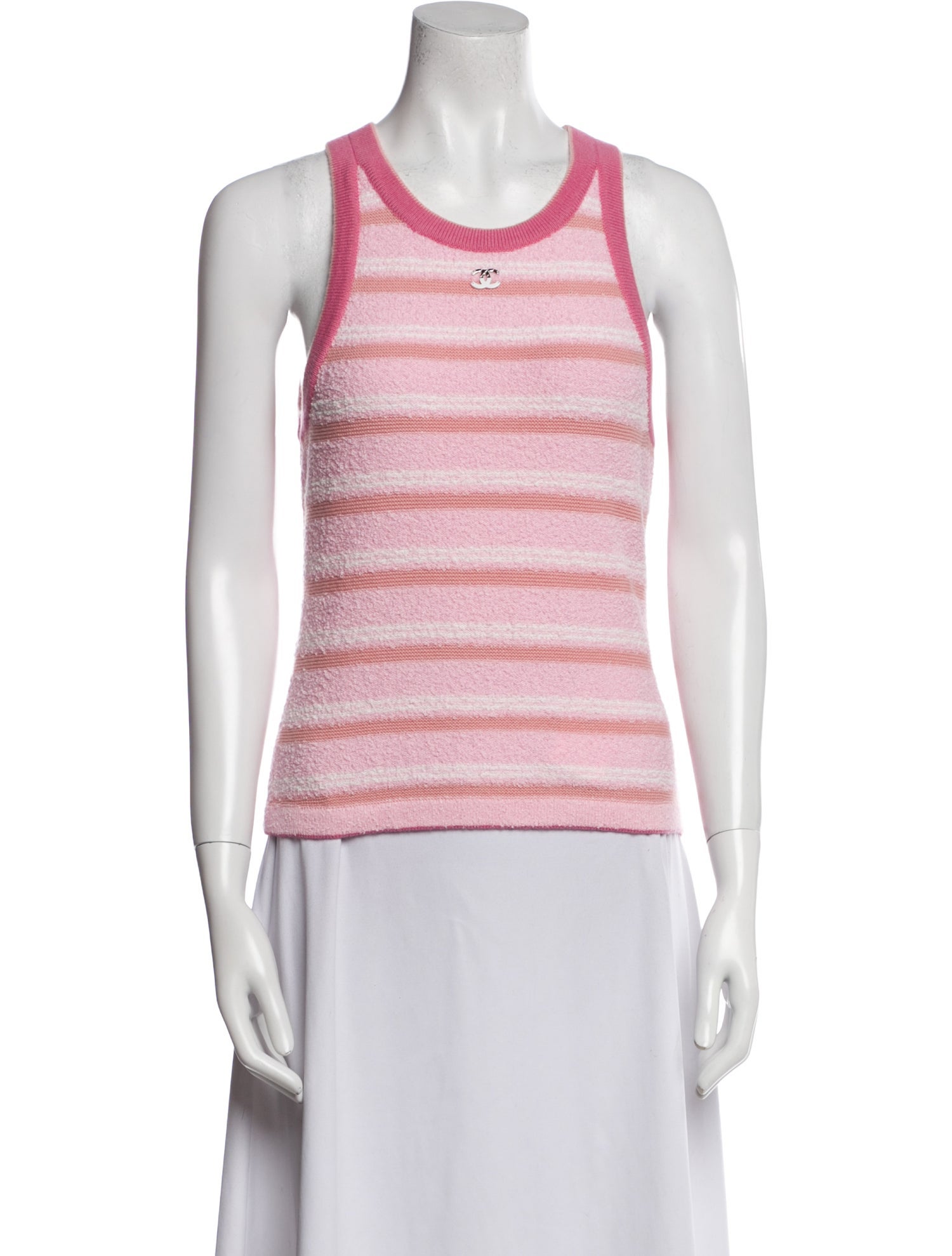 Chanel 2025 Striped Top w/ Tags