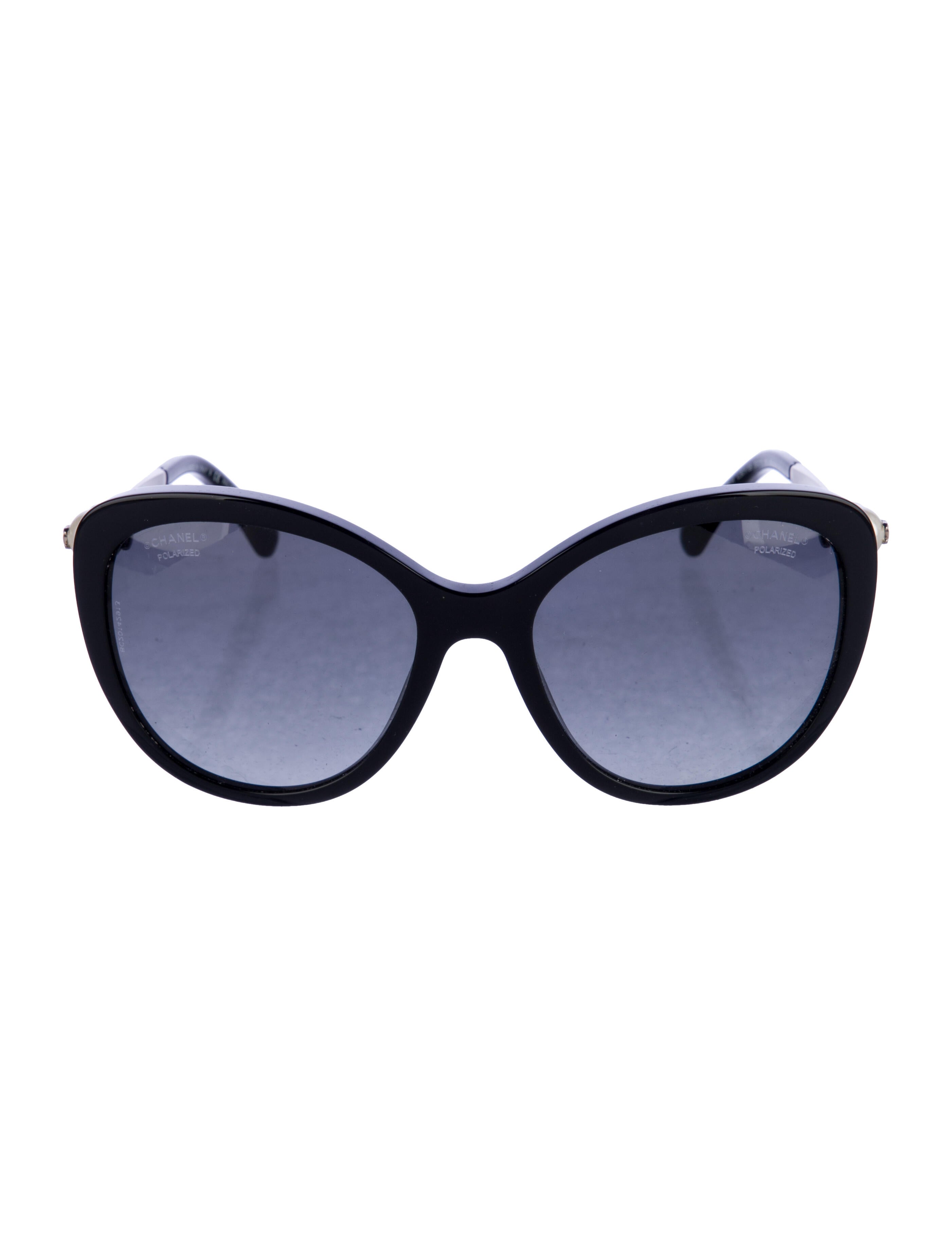 Chanel Interlocking CC Logo Cat-Eye Sunglasses