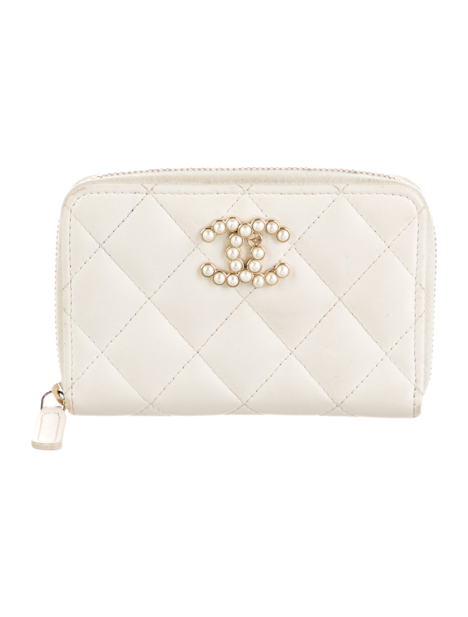 Chanel Coin Purse Interlocking CC Logo Wallet