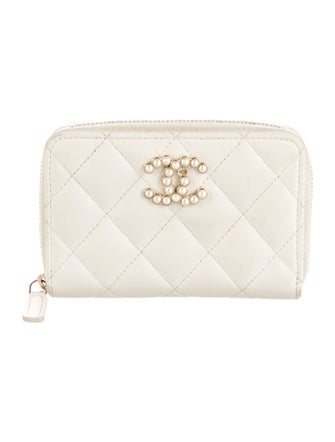 Chanel Coin Purse Interlocking CC Logo Wallet