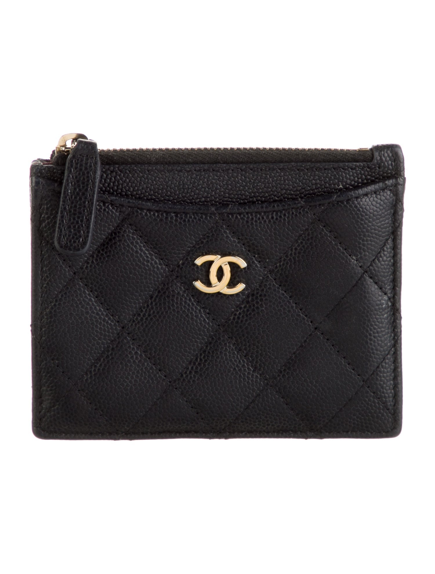 Chanel 2019-2020 Zip Card Holder Wallet